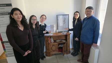 Obisk iz mongolske Univerze MUST; Vir: Arhiv Občine Sežana